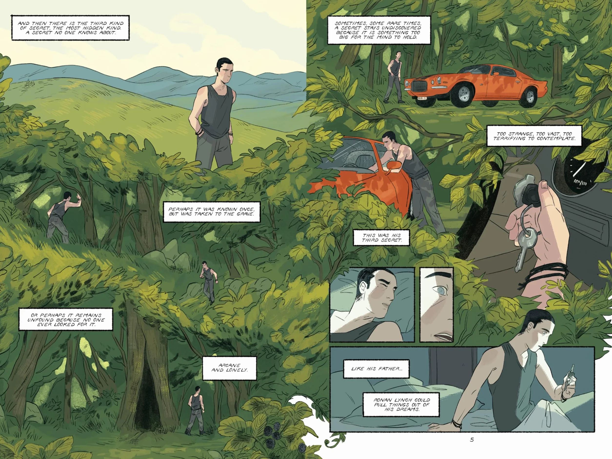 The Dream Thieves: the Graphic Novel