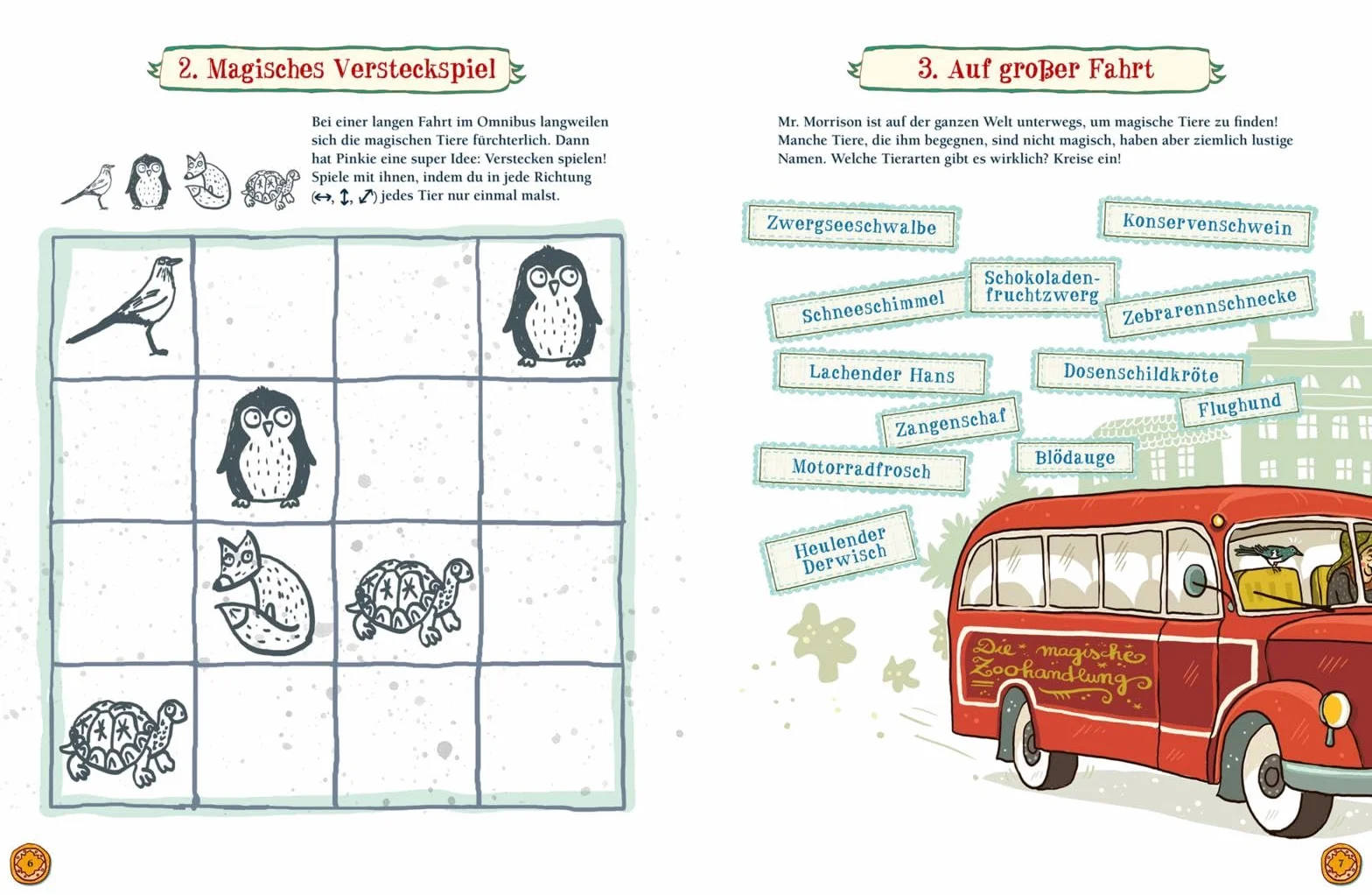 Die Schule der magischen Tiere: Endlich Pause! Das große Rätselbuch: Für Fans ab 8 Jahren mit Kreuzworträtseln, Labyrinthen, Sudokus, Geheimschriften, Quizfragen und Spielideen