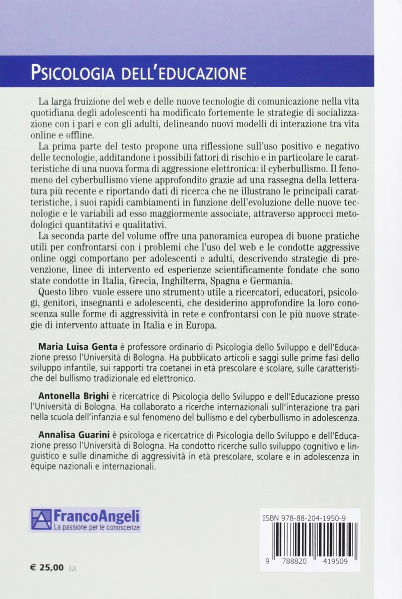 Cyberbullismo. Ricerche e strategie di intervento