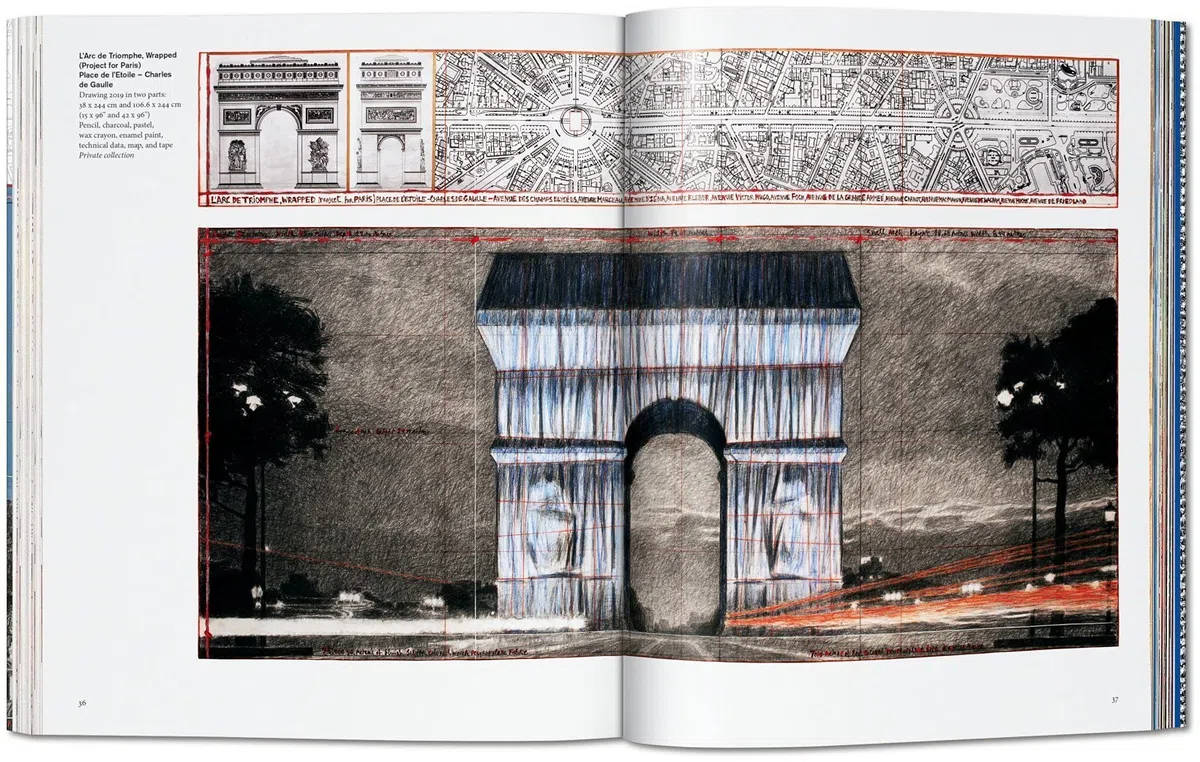 Christo and Jeanne-Claude. L'Arc de Triomphe, wrapped. Paris 1961-2021. Ediz. inglese, francese e tedesca. Advance edition