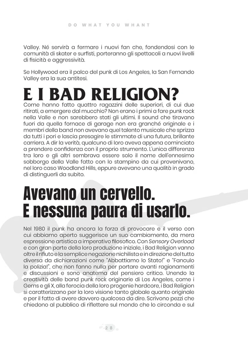 Do what you want. La storia dei Bad Religion