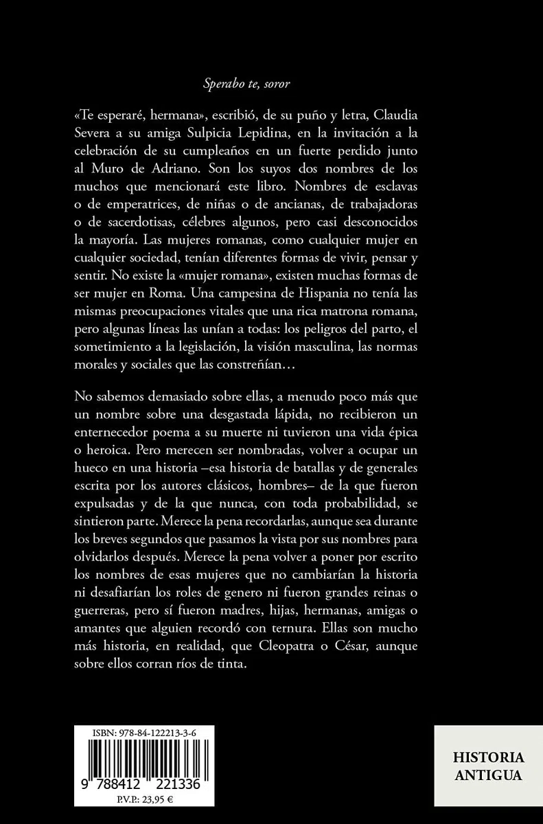 Soror. Mujeres en Roma
