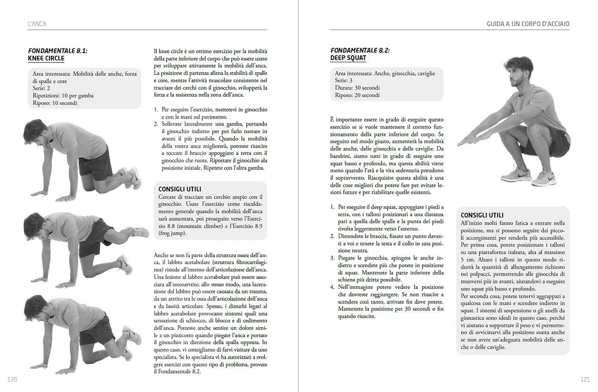 Guida a un corpo d'acciaio. Esercizi a corpo libero per il potenziamento, la prevenzione e il recupero