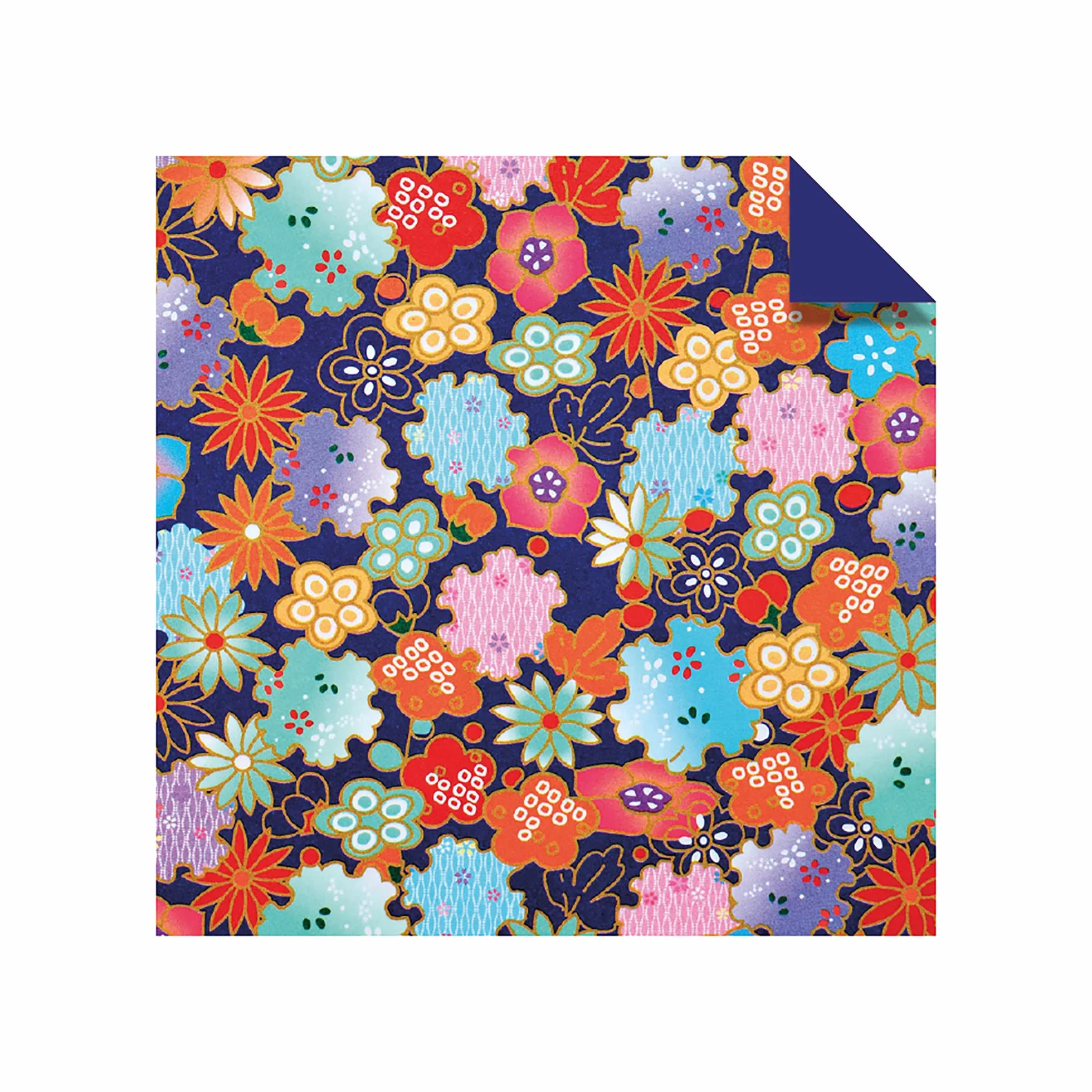 Origami Paper Chiyogami Patterns 500 Sheets 6 inches 15cm: High-Quality Origami Sheets Printed with 12 Different Designs: Instructions for 8 Projects Included