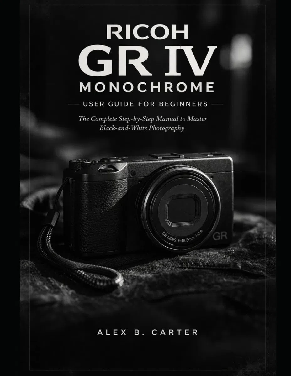 Ricoh GR IV Monochrome User Guide for Beginners: The Complete Step-by-Step Manual to Master Black-and-White Photography