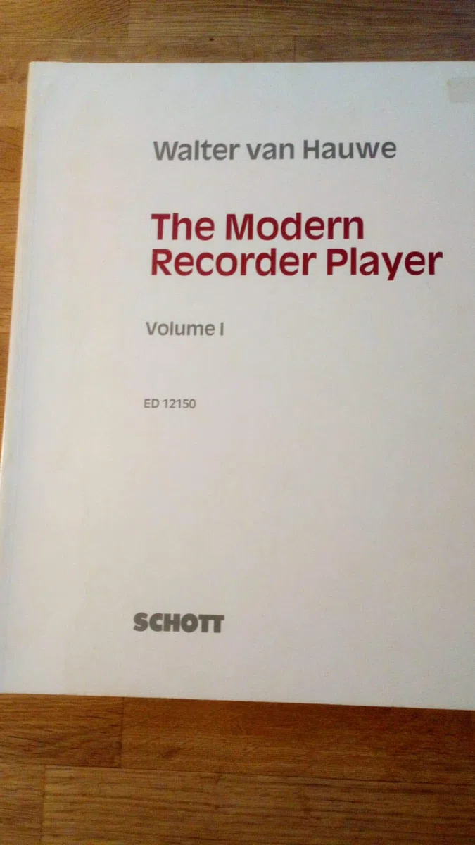 The Modern Recorder Player: 1