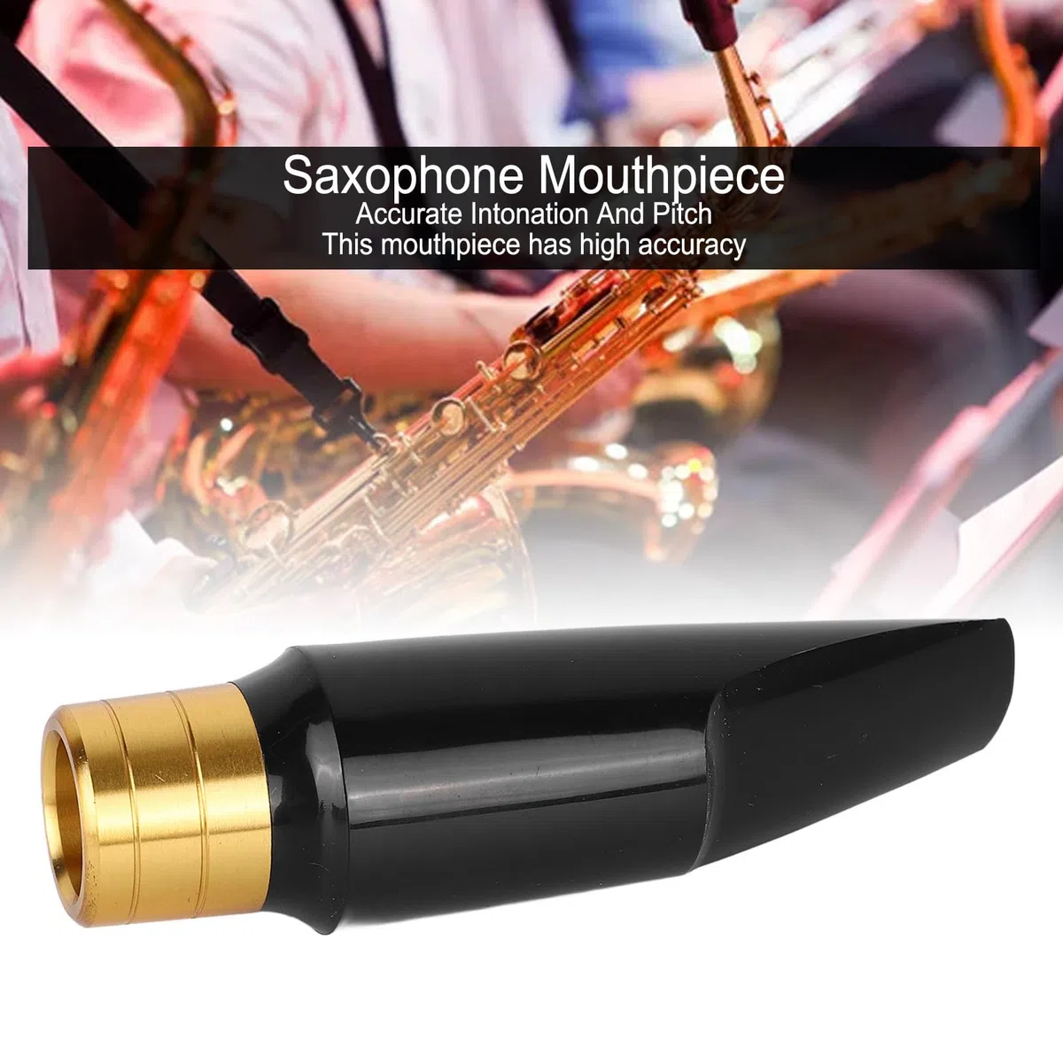 Bocchino per Sax Tenore, Facile da Suonare, Intonazione Accurata, Tono Ricco per Tutti gli Stili Musicali