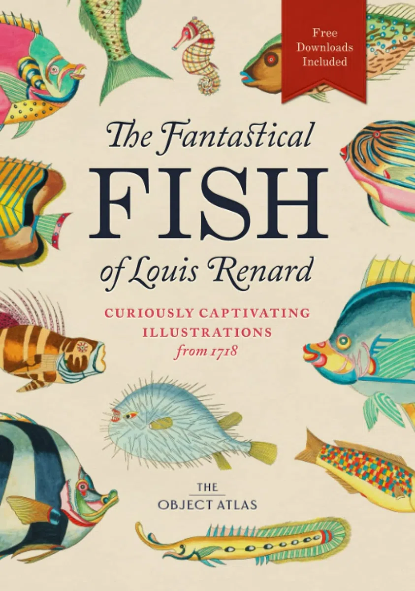 The Fantastical Fish of Louis Renard: Curiously Captivating Illustrations from 1718 with Downloadable Art Prints