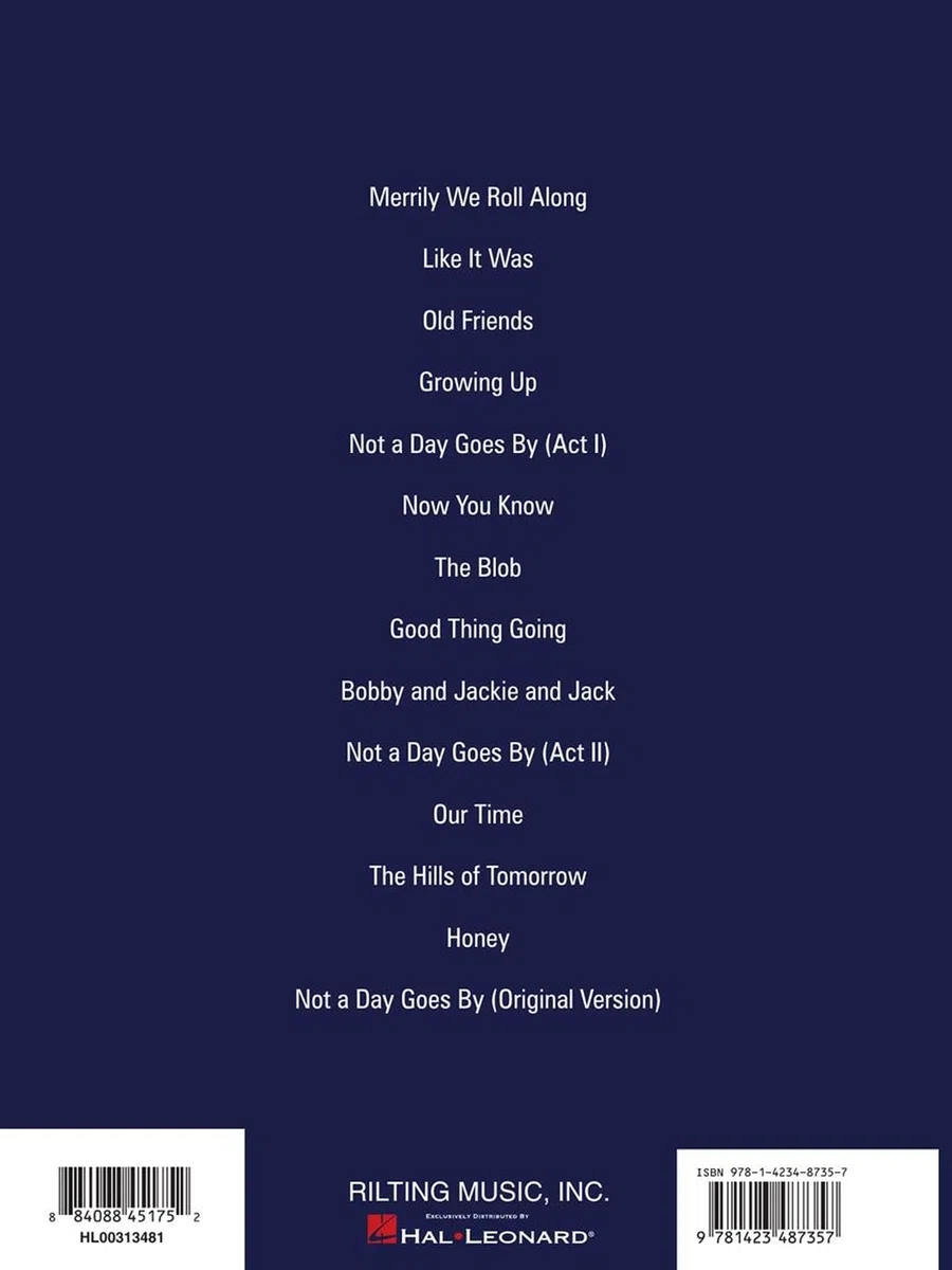 Merrily We Roll Along: Vocal Selections