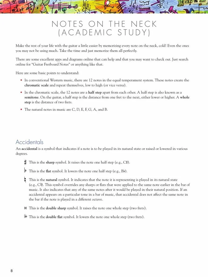 Vaideology: Basic Music Theory for Guitar Players by Steve Vai | Libro di teoria musicale per chitarra in lingua inglese con esercizi su lettura musicale tonalità scale accordi modi ritmo e armonia
