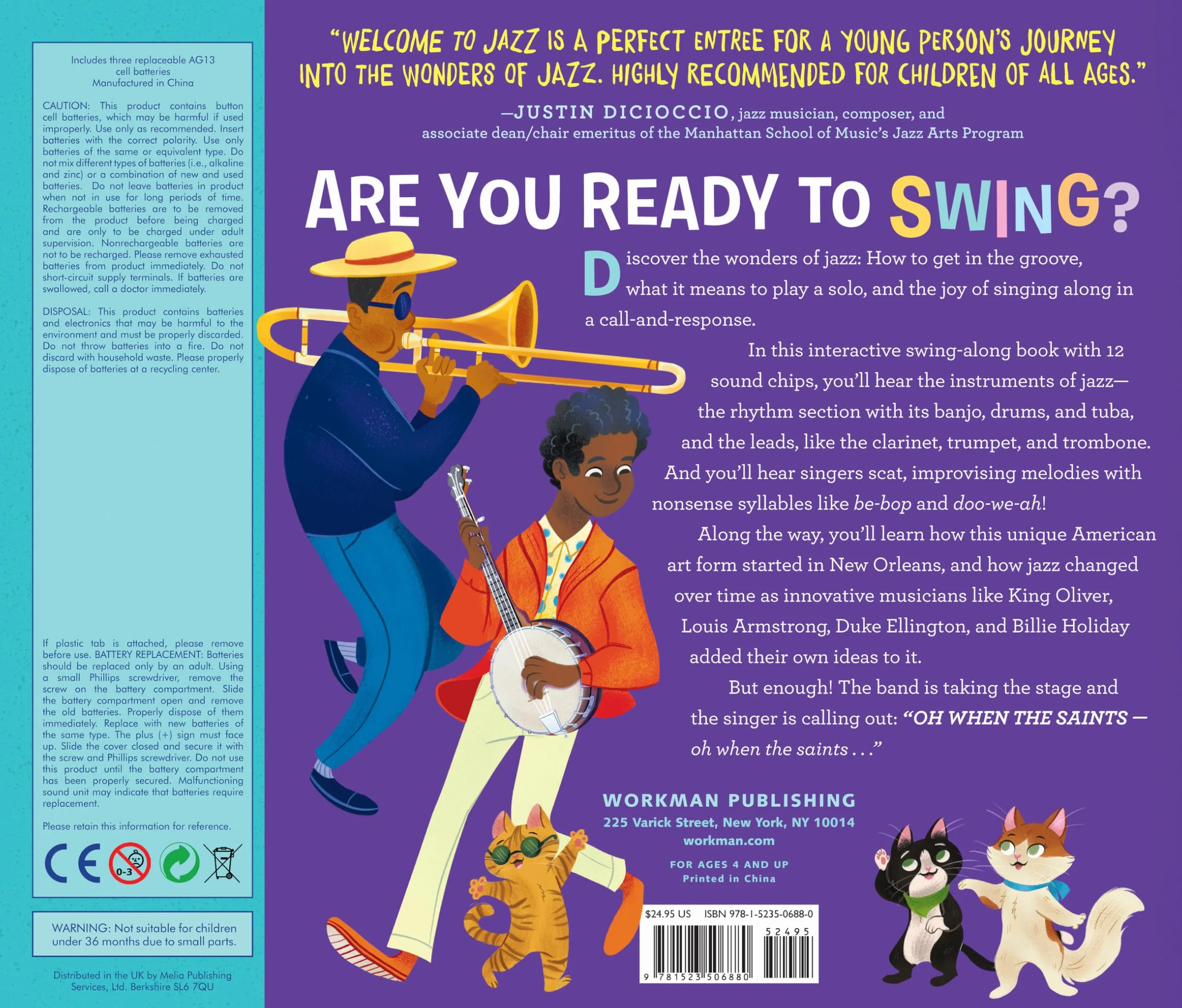 Welcome to Jazz: A Swing-Along Celebration of America's Music, Featuring "When the Saints Go Marching In”