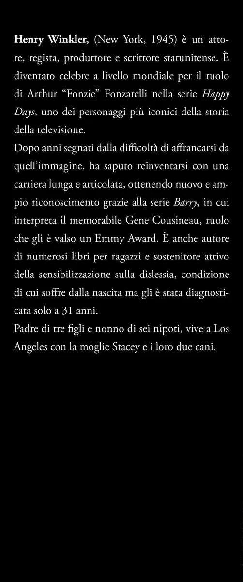 Essere Henry. Il Fonzie e oltre...