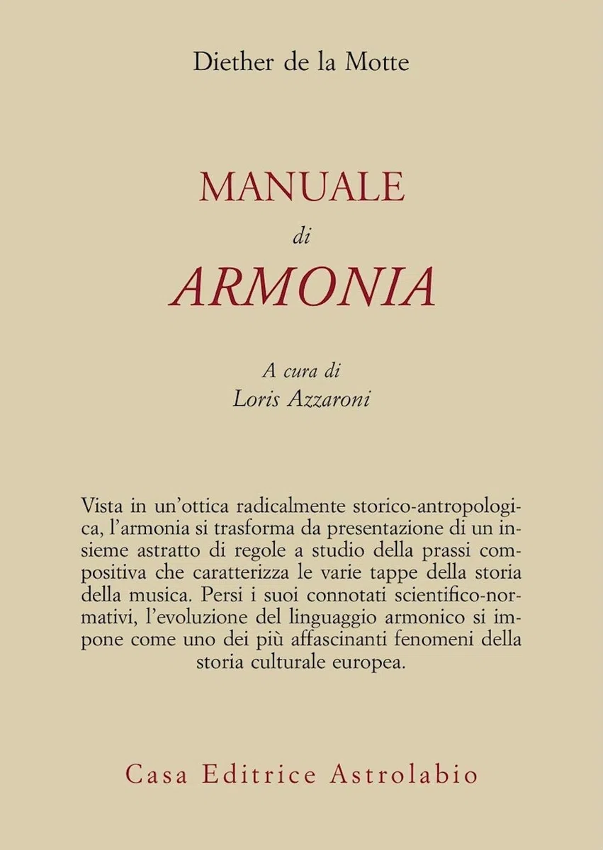 Manuale di armonia