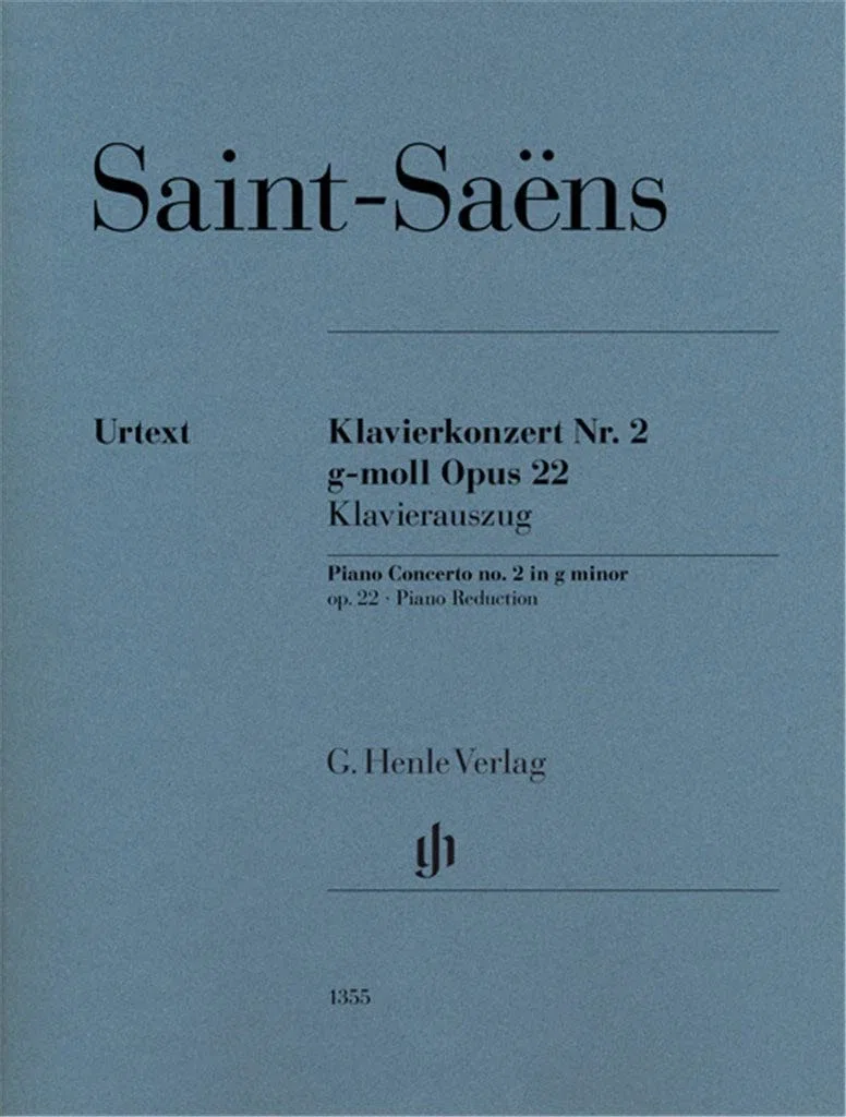 Klavierkonzert Nr. 2 g-moll op. 22, Klavierauszug