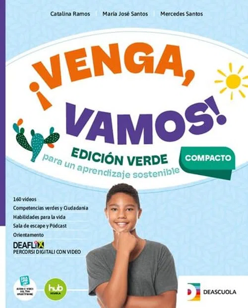 ¡Venga, vamos! Edición verde compacta. Libro del alumno y cuaderno compacto. Con Exámenes, Haciendo Camino, Misterio en Buenos Aires. Per la Scuola media. Con e-book. Con espansione online