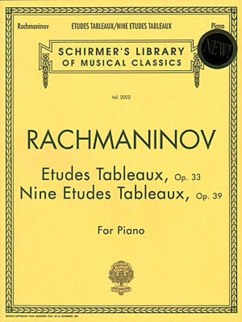 Etudes Tableaux, Op. 33 And 39: 2002