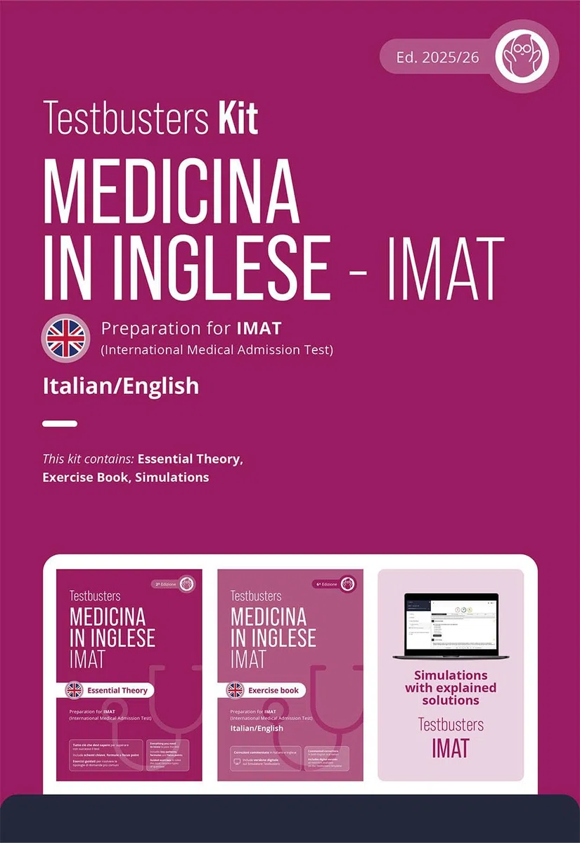 Testbusters. Test di medicina in inglese IMAT. Kit. Preparazione al test IMAT. Con simulazioni commentate