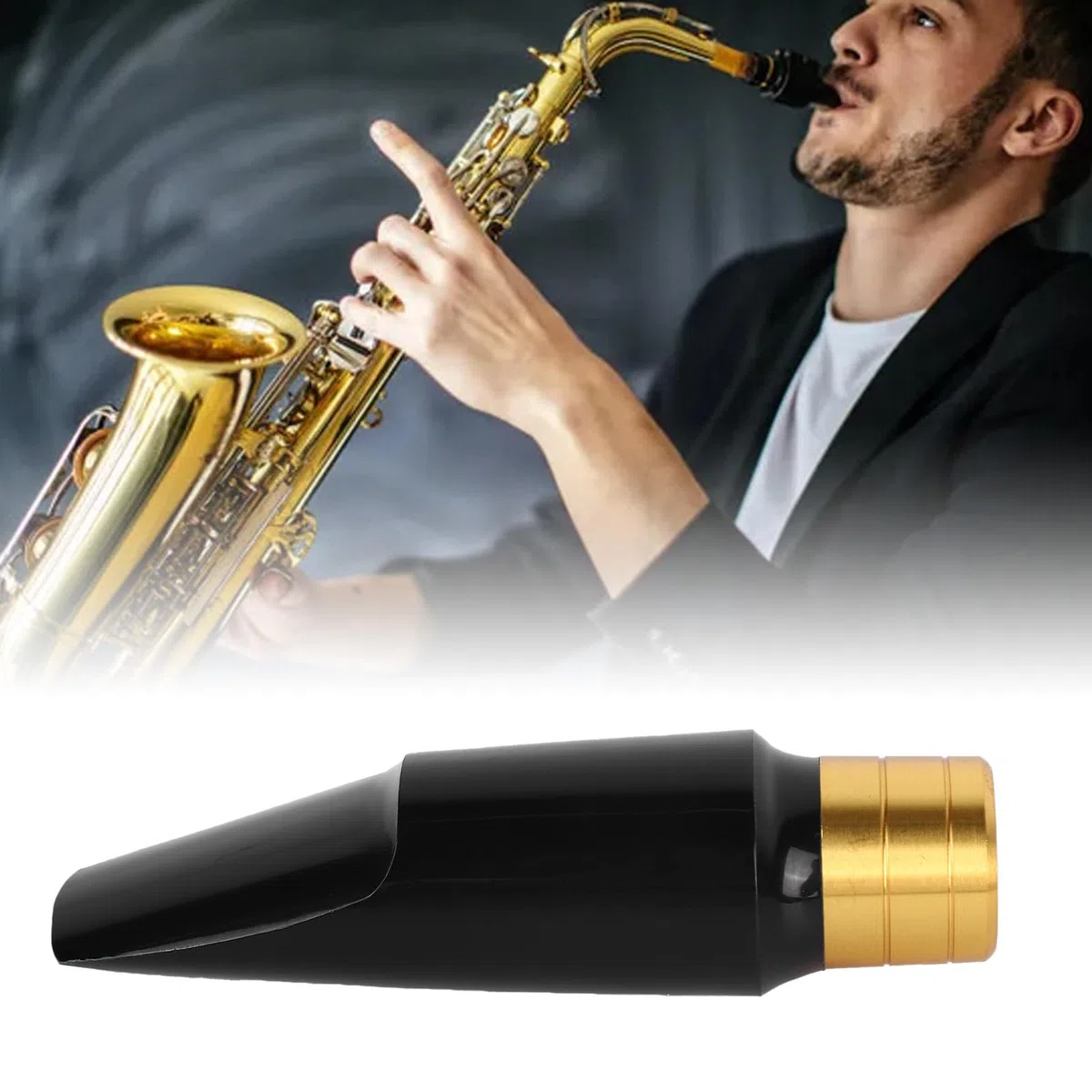 Bocchino per Sax Tenore, Facile da Suonare, Intonazione Accurata, Tono Ricco per Tutti gli Stili Musicali