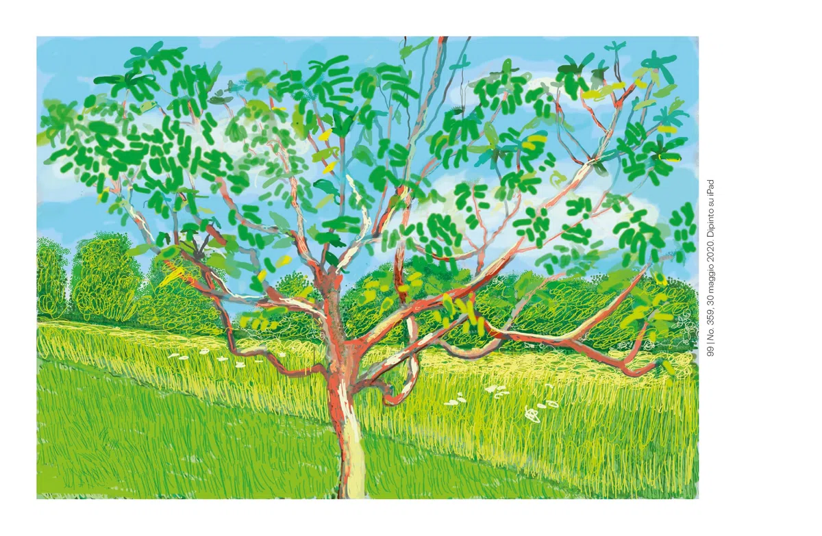 David Hockney. L'arrivo della primavera, Normandia. Ediz. a colori