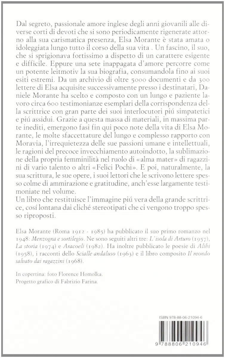 L'amata. Lettere di e a Elsa Morante
