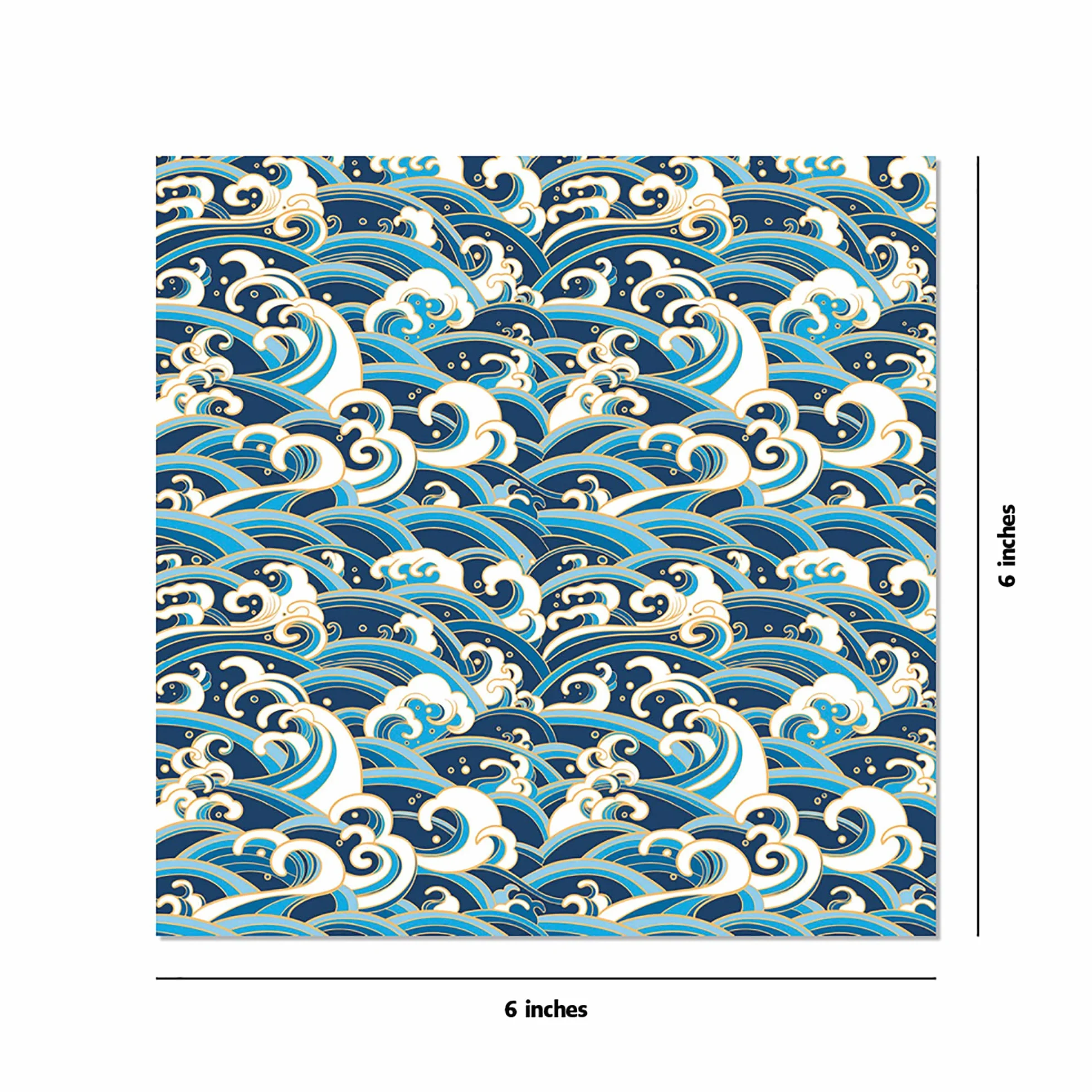Origami Paper Chiyogami Patterns 500 Sheets 6 inches 15cm: High-Quality Origami Sheets Printed with 12 Different Designs: Instructions for 8 Projects Included