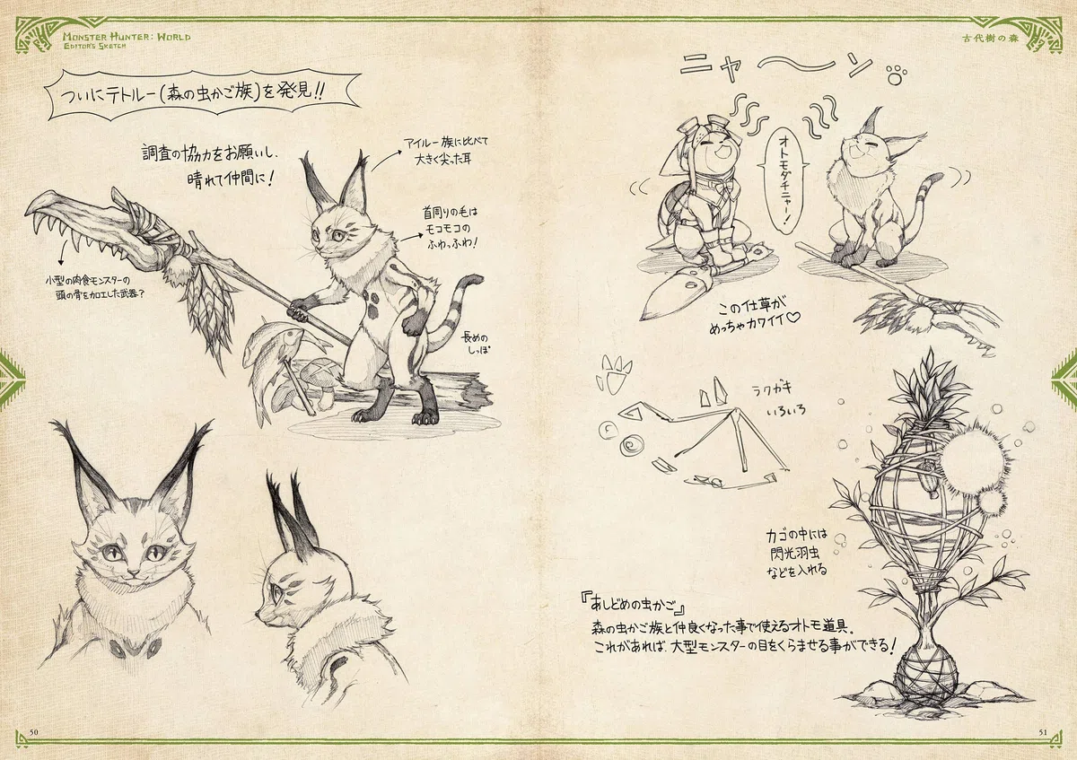 MONSTER HUNTER WORLD: EDITOR'S DIARY (ARTBOOK VO JAPONAIS)