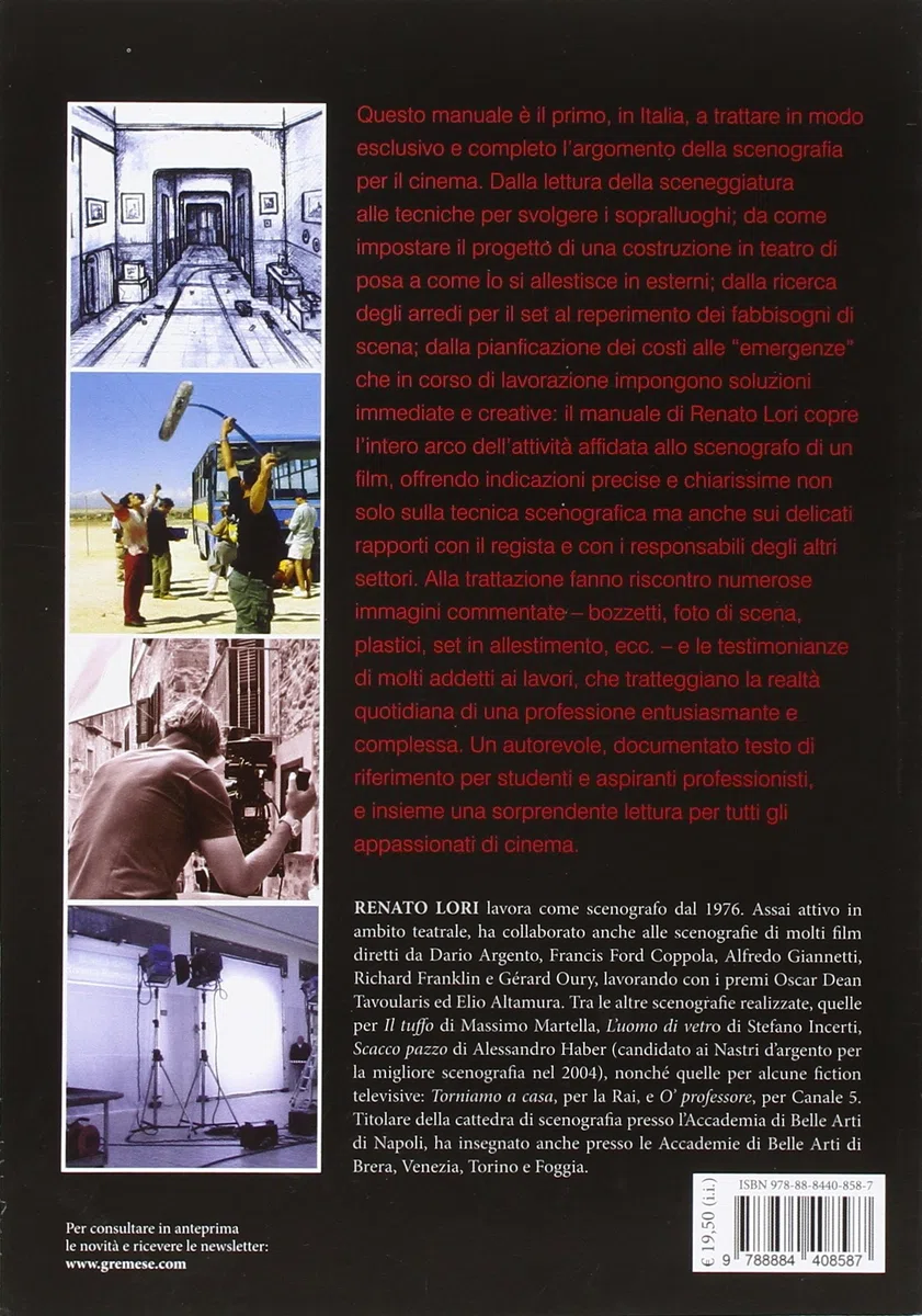 Scenografia e scenotecnica per il cinema