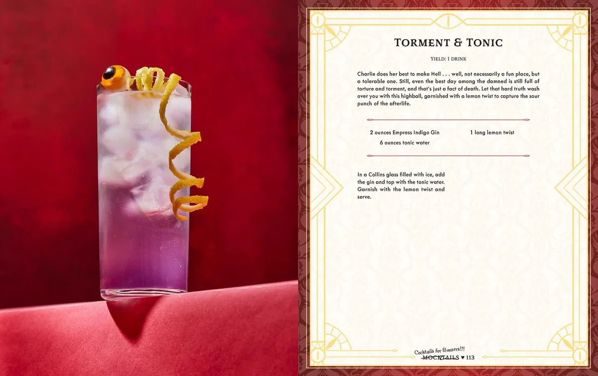 The Hazbin Hotel Bar Book: Drinks and Snacks for Wayward Sinners
