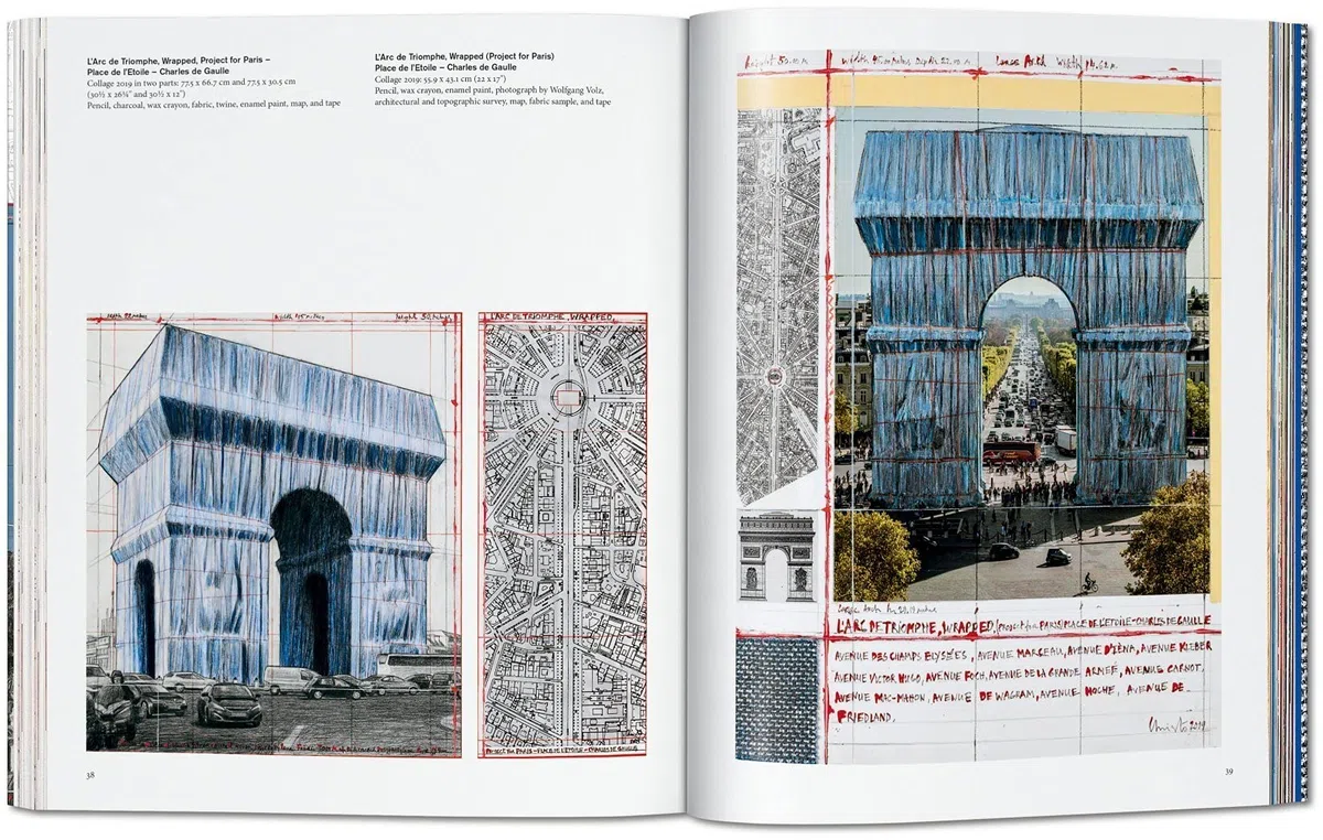 Christo and Jeanne-Claude. L'Arc de Triomphe, wrapped. Paris 1961-2021. Ediz. inglese, francese e tedesca. Advance edition
