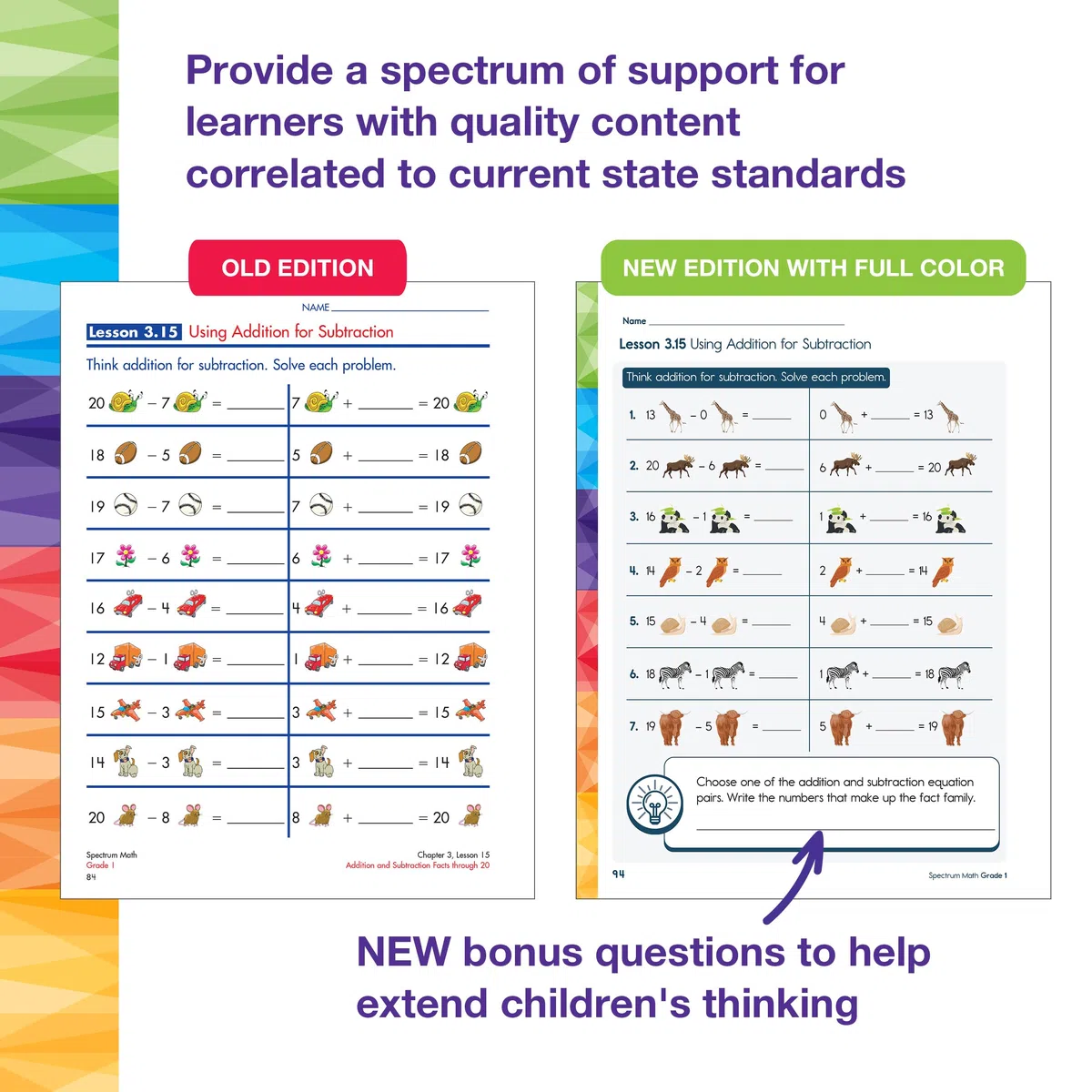 Spectrum Math, Grade 1