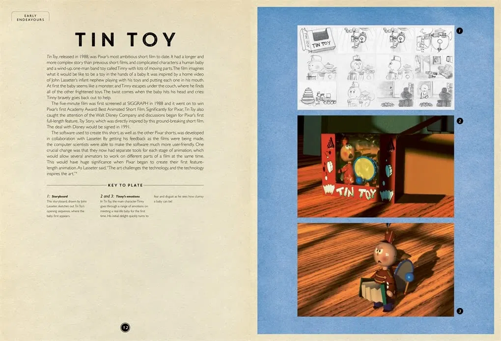 Pixar Museum : Stories and art from the animation studio