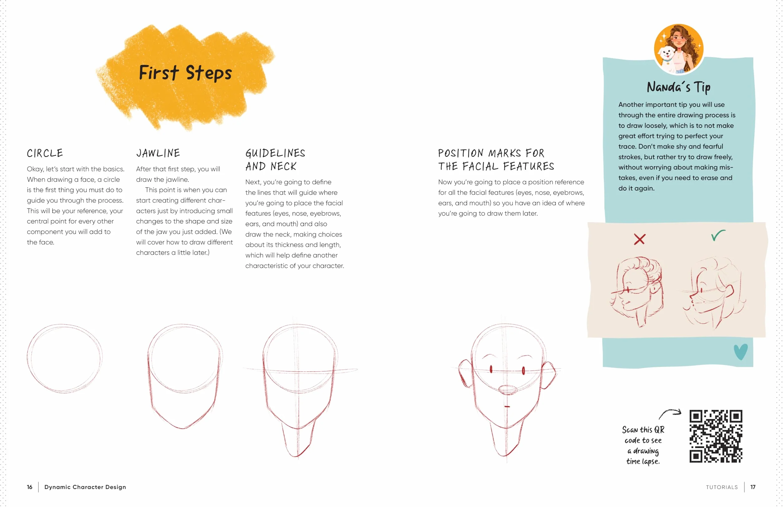 Dynamic Character Design: Draw faces and figures with pencil, markers, digital tools, and more