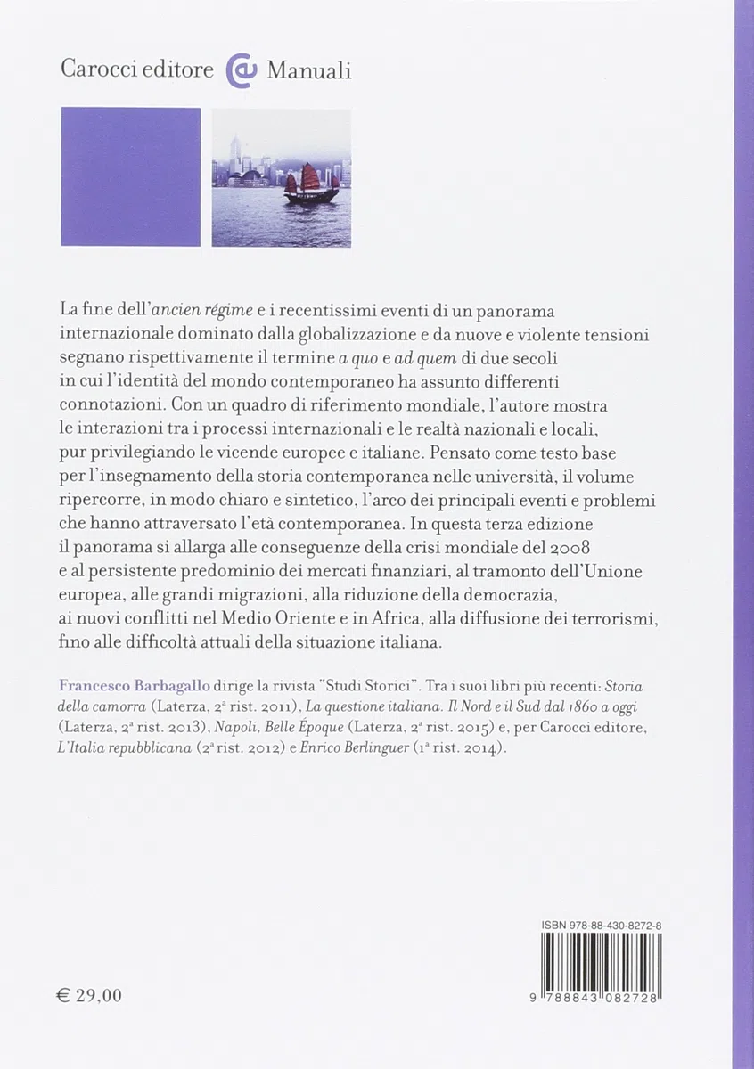 Storia contemporanea dal 1815 a oggi
