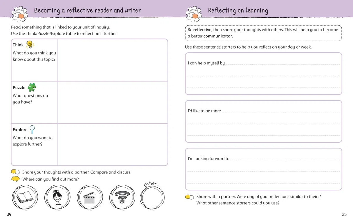 My Reflection Journal Grade 2