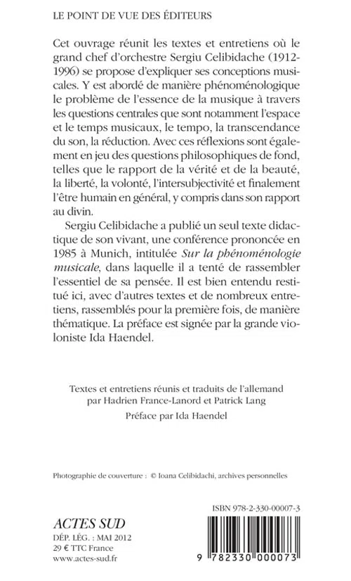 La musique n'est rien: Textes et entretiens pour une phénoménologie de la musique