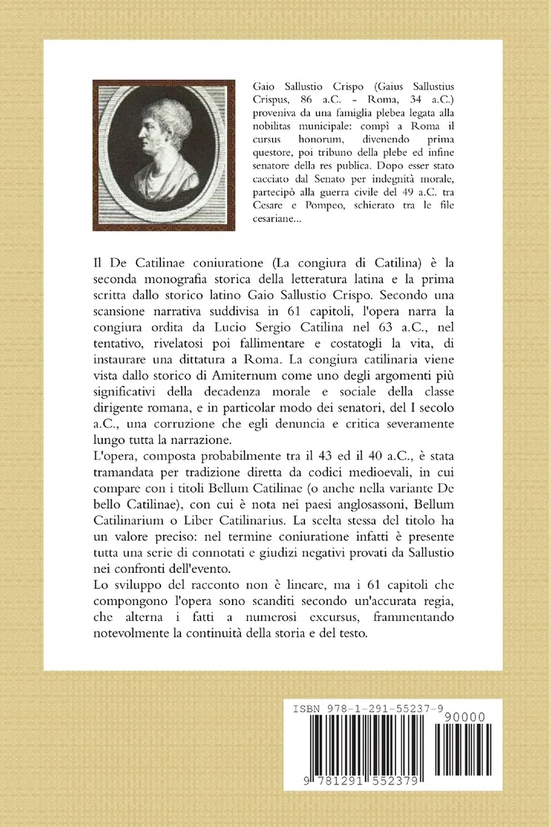 De Catilinae coniuratione - La congiura di Catilina