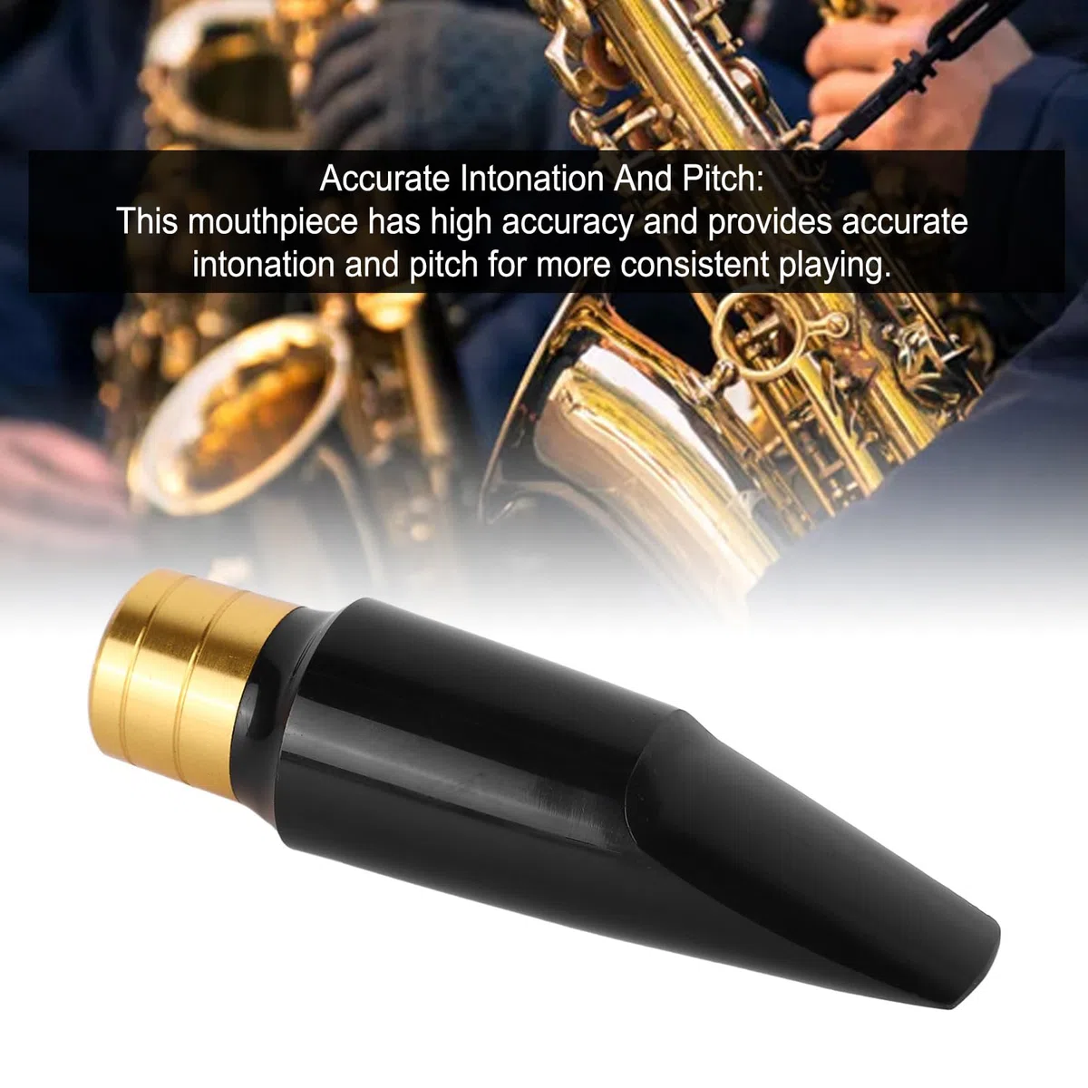 Bocchino per Sax Tenore, Facile da Suonare, Intonazione Accurata, Tono Ricco per Tutti gli Stili Musicali