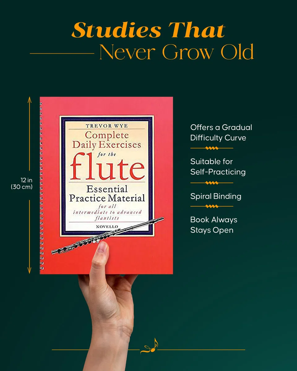 Complete Daily Exercises for the Flute: Essential Practice Material for All Intermediate to Advanced Flautists [Lingua inglese]