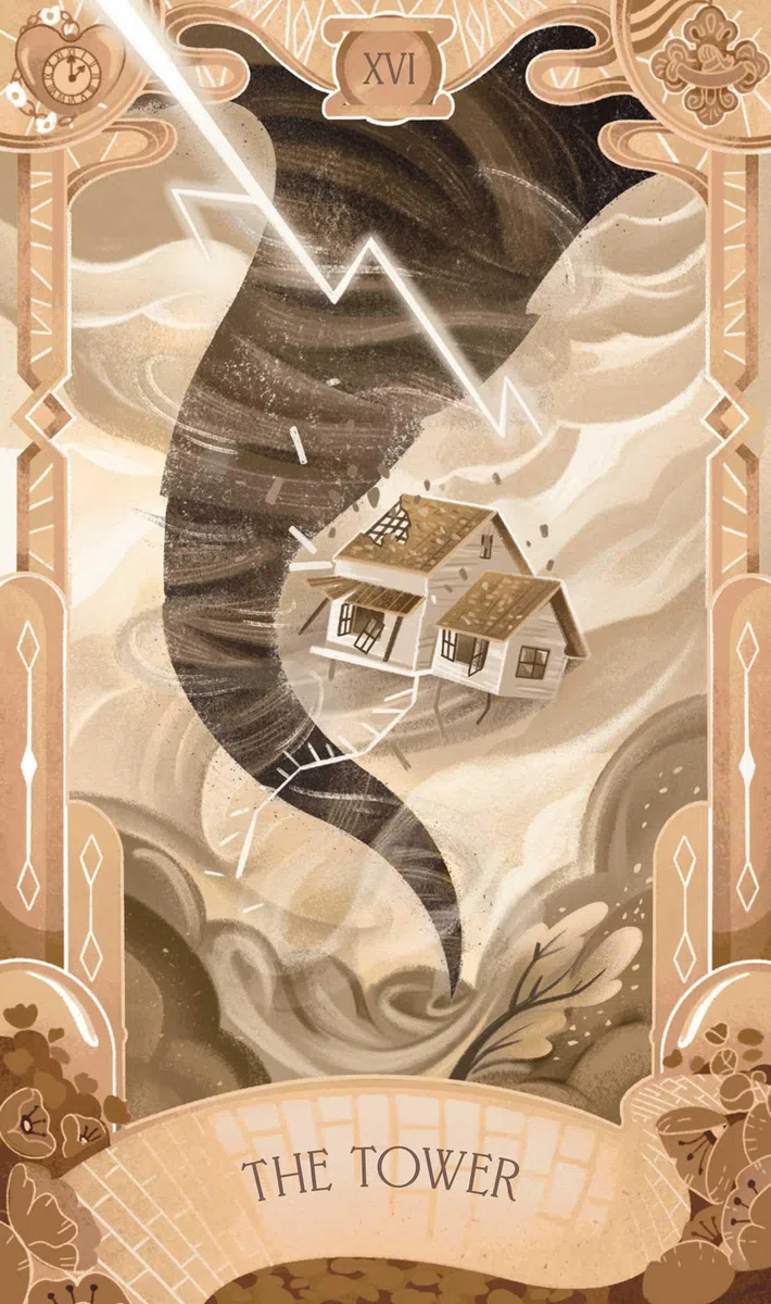 The Wizard of Oz Tarot Deck and Guidebook