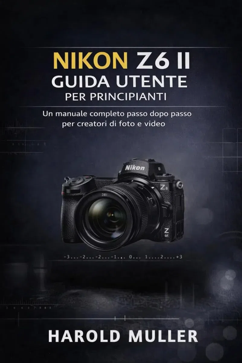 NIKON Z6 II GUIDA UTENTE PER PRINCIPIANTI: Un manuale completo passo dopo passo per creatori di foto e video
