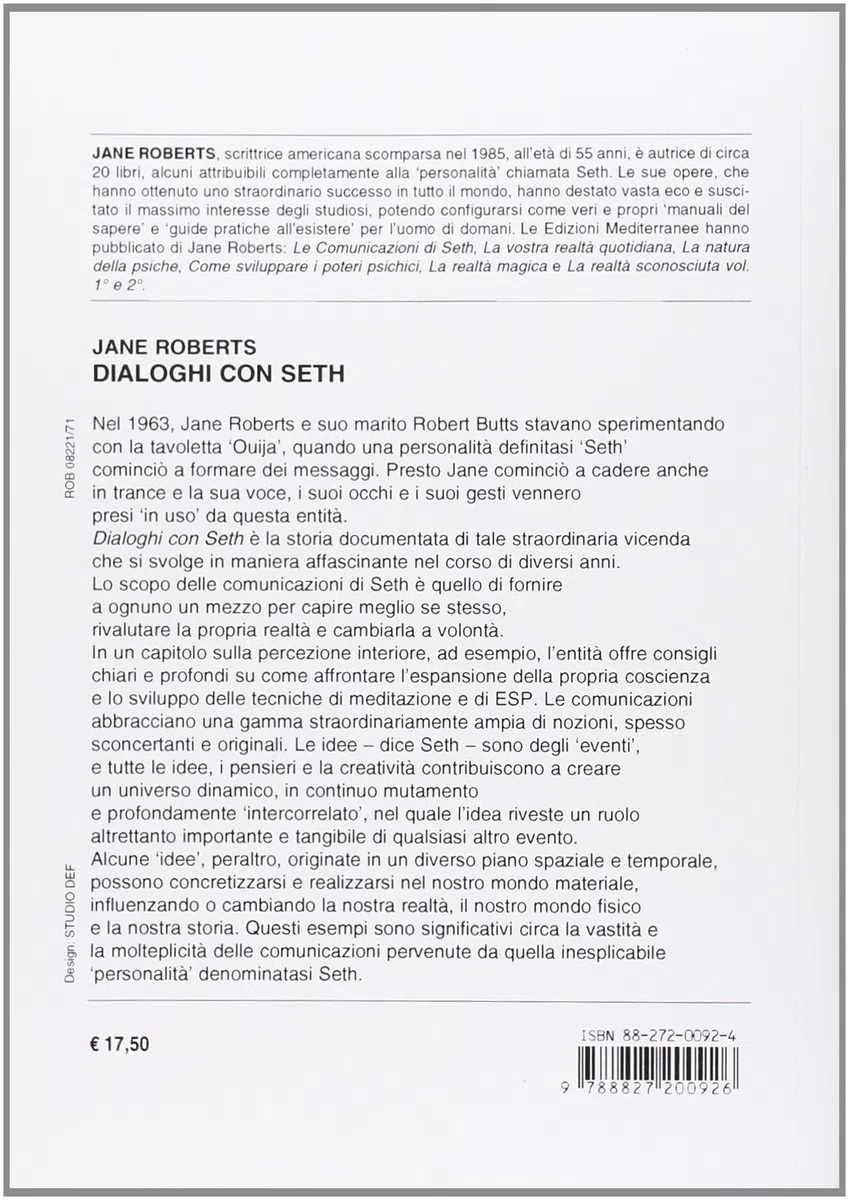 Dialoghi con Seth