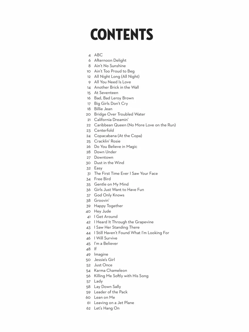 101 Popular Songs : For Cello