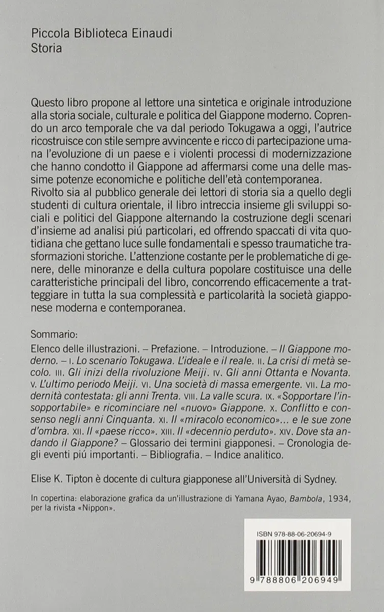 Il Giappone moderno: Storia politica e sociale