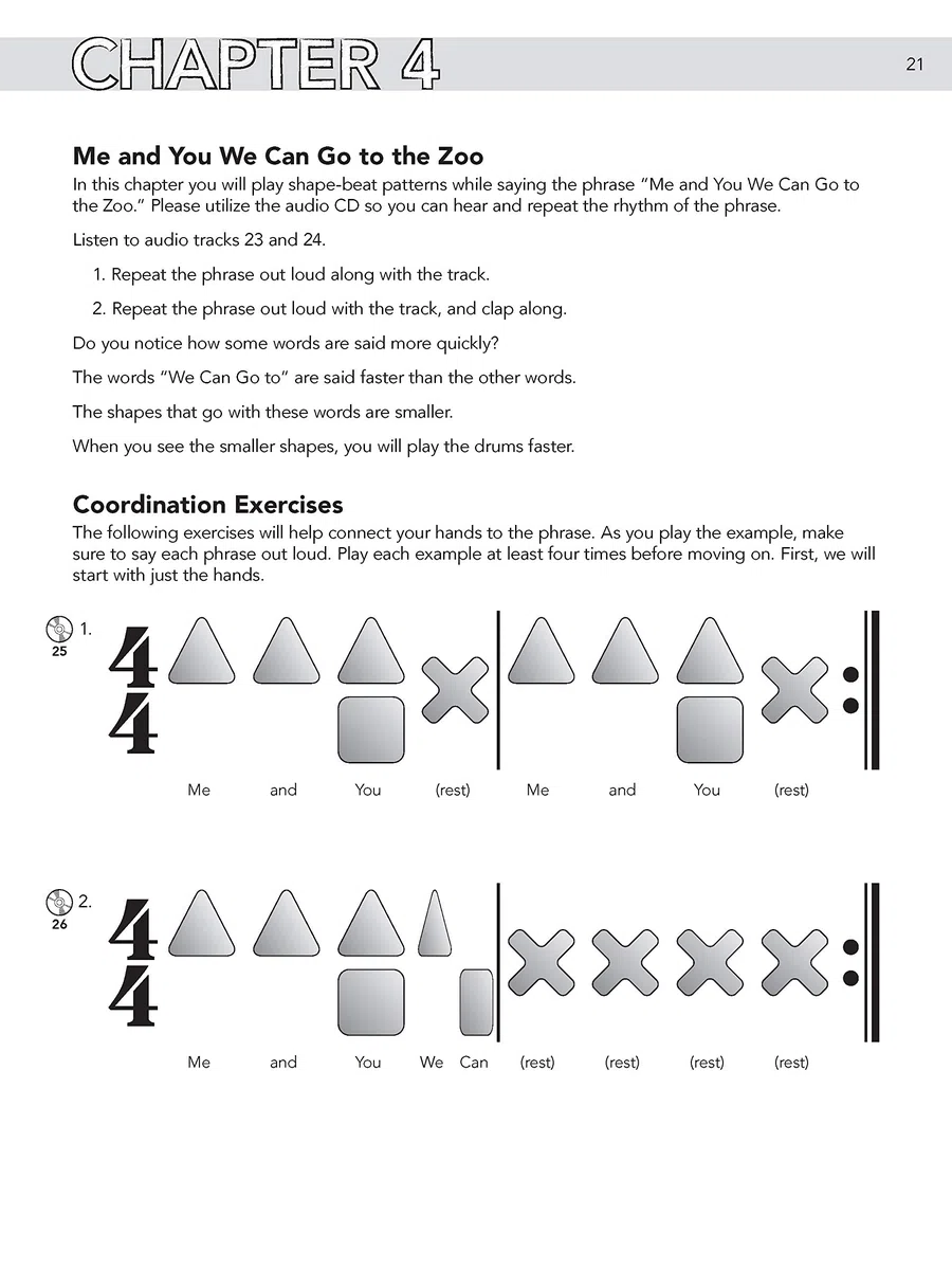 Shape Beats for Kids: A Simple and Fun Approach to Learning Drums