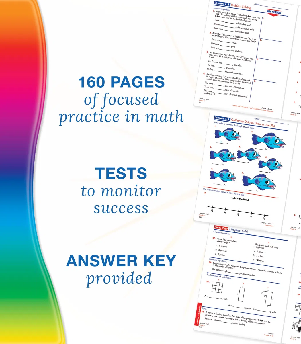 Spectrum Math, Grade 3