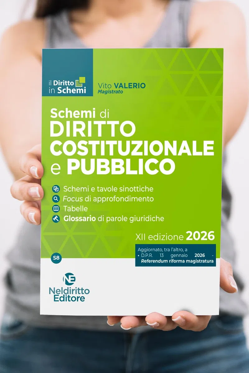 Schemi di diritto costituzionale e pubblico 2026
