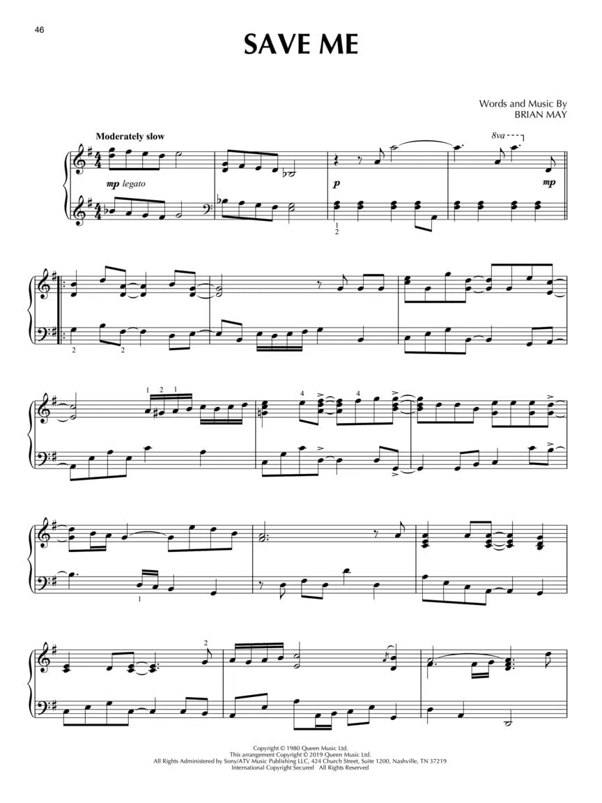 Queen - Piano Solo Collection spartiti per pianoforte solo | 14 grandi successi dei Queen arrangiati per piano, tra cui Bohemian Rhapsody, Don't Stop Me Now e We Are the Champions