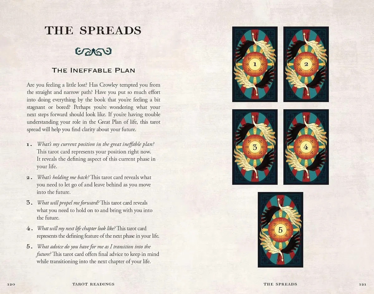 Good Omens Tarot Deck and Guidebook