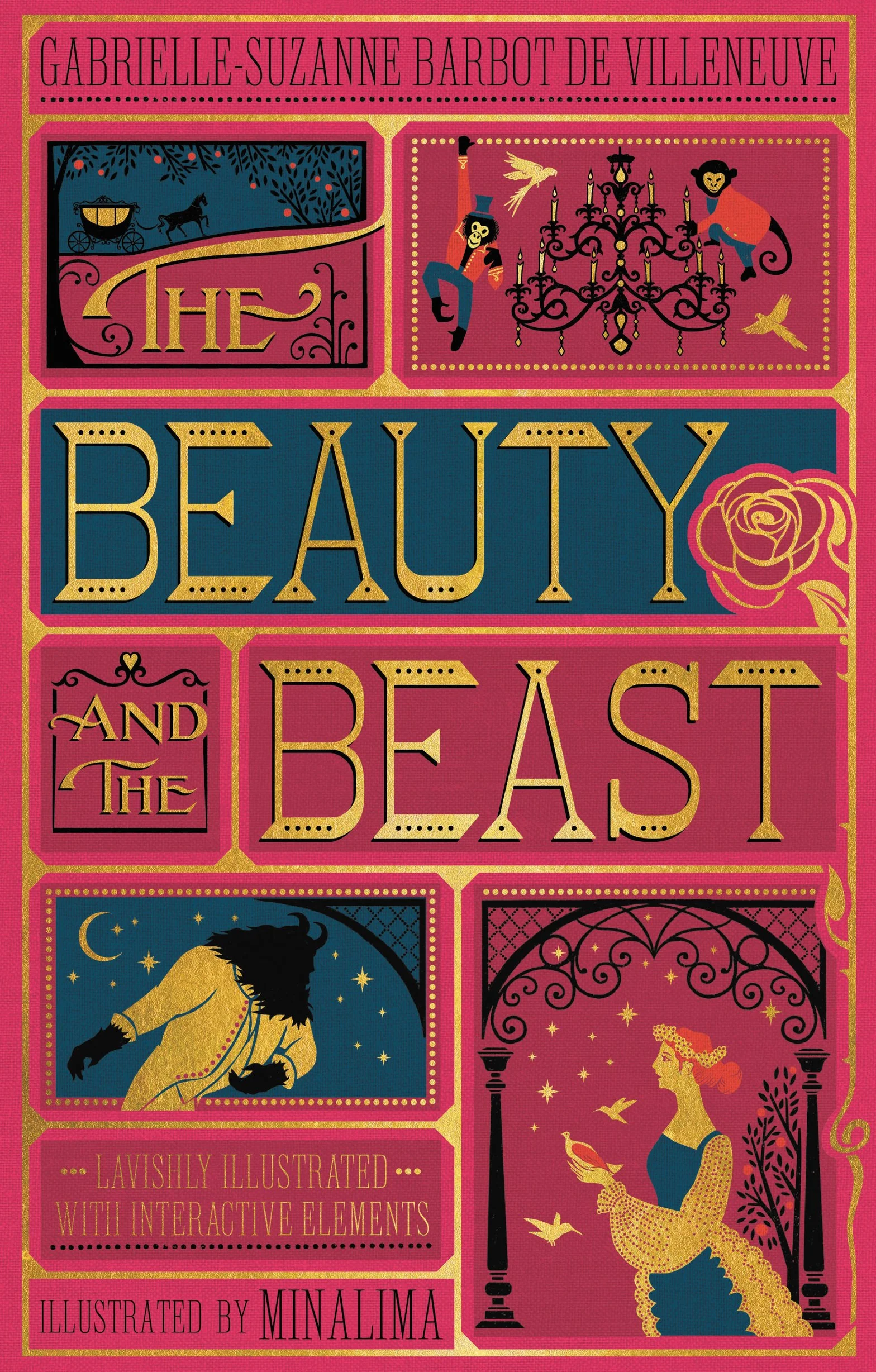 The Beauty and the Beast (Illustrated with Interactive Elements) [Lingua inglese]