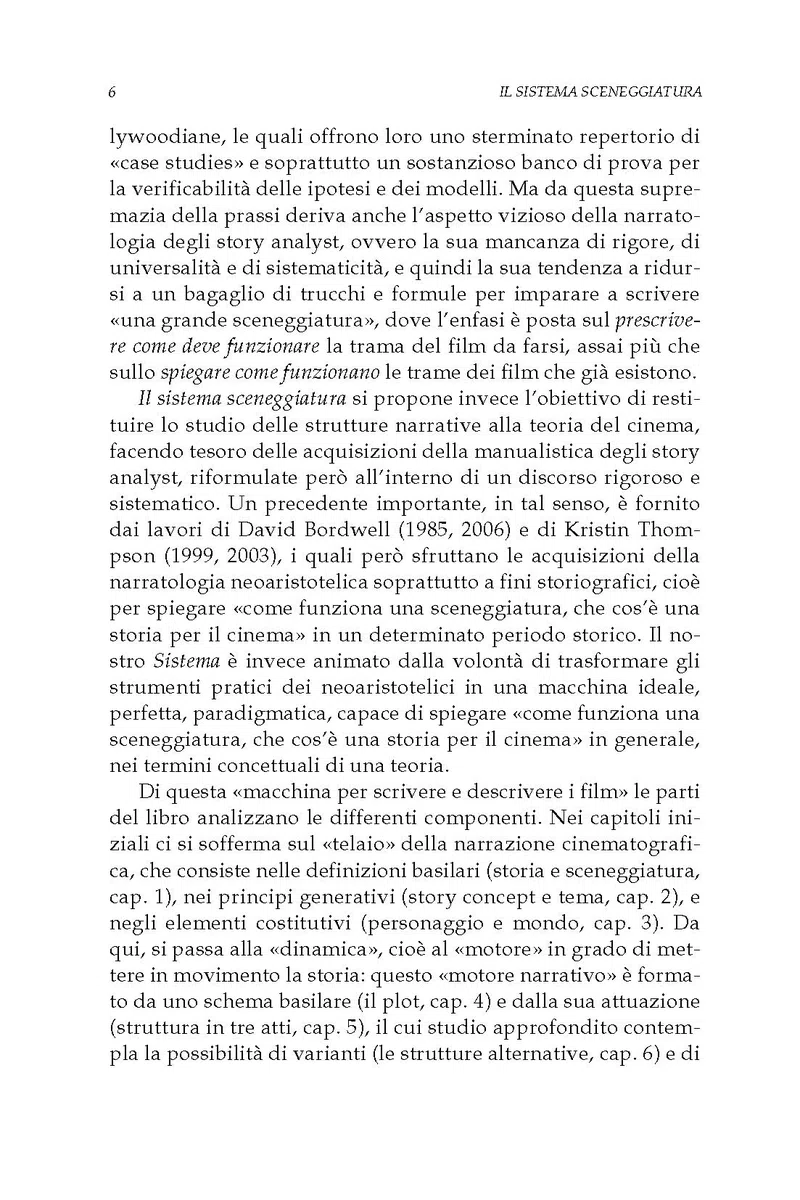 Il sistema sceneggiatura. Scrivere e descrivere i film